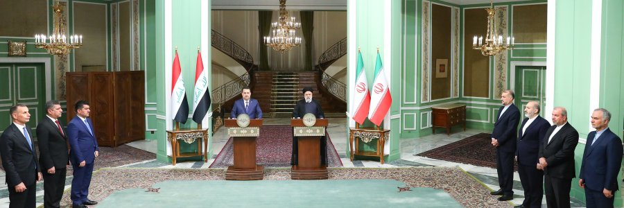 دکتر رئیسی: اقدامات آمریکایی‌ها برخلاف ادعاهای آنان دست صهیونیست‌ها را برای جنایت بازتر می‌کند/ روابط سیاسی، اقتصادی و امنیتی دو کشور روز به روز در حال ارتقاست/السودانی: کسانی که خواهان عدم گسترش دامنه بحران هستند، به رژیم صهیونیستی برای توقف جنایتش فشار بیاورند/ اجازه نخواهیم داد هیچ گروهی از خاک عراق خطری متوجه ایران کند