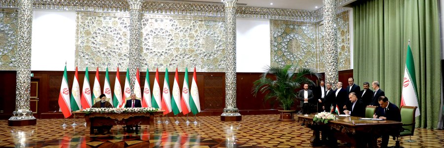 18 سند همکاری و یک بیانیه مشترک میان ایران و تاجیکستان به امضا رسید
