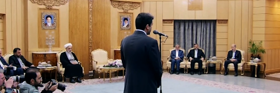 ستقبال رسمی از رئیس‌جمهور ایران در تاجیکستان

