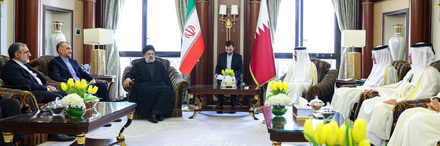 دکتر رئیسی: اگر ملت‌ها از بی‌عملی دولت‌ها ناامید شوند هیچ‌کس نمی‌تواند جلوی خروش آنها را بگیرد/ امیر قطر: امیدوارم نشست امروز در کمک عینی و عملی به فلسطینیان غزه مفید واقع شود
