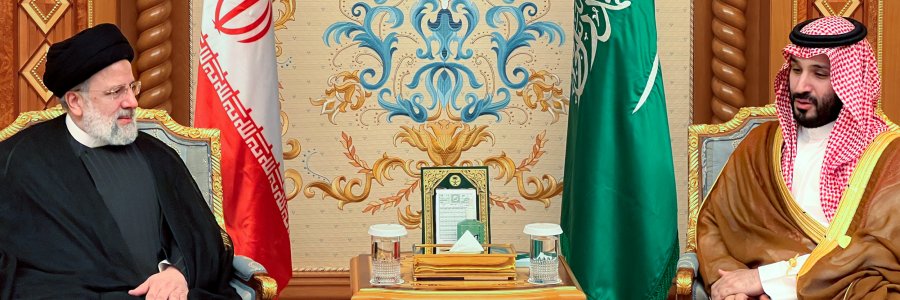 ملاقات ولیعهد عربستان با رئیس جمهور

