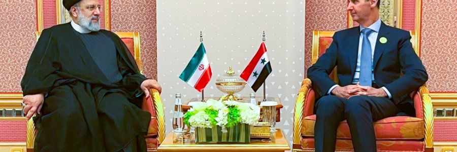 دیدار روسای جمهور ایران و سوریه