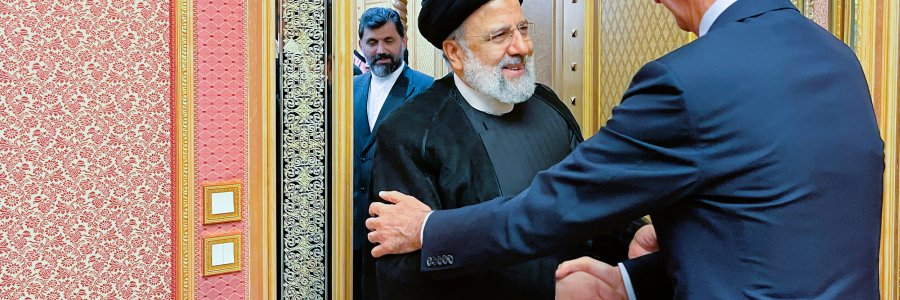 دیدار روسای جمهور ایران و سوریه