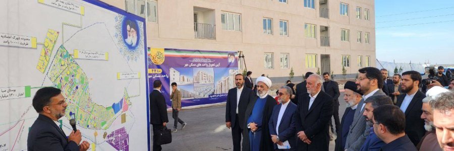 4 هزار و 380 واحد مسکن مهر در شهر جدید پرند به بهره‌برداری رسید