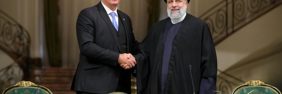 نشست مطبوعاتی روسای جمهور ایران و کوبا
