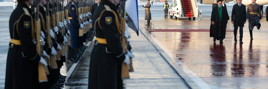 دکتر رئیسی وارد مسکو شد
