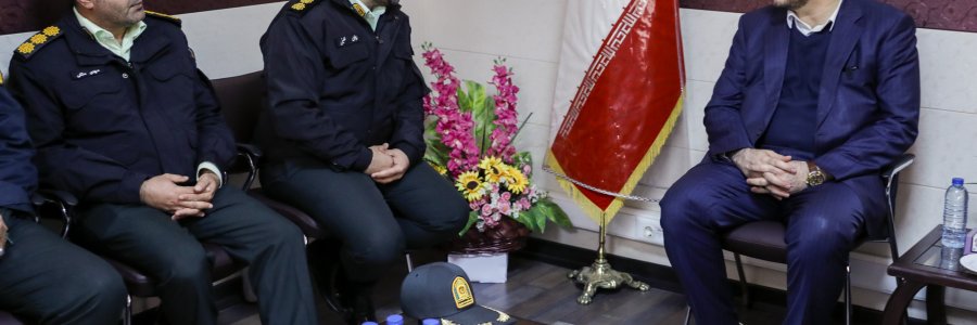 تجلیل از جانبازان مدافعان امنیت نیروی انتظامی استان البرز