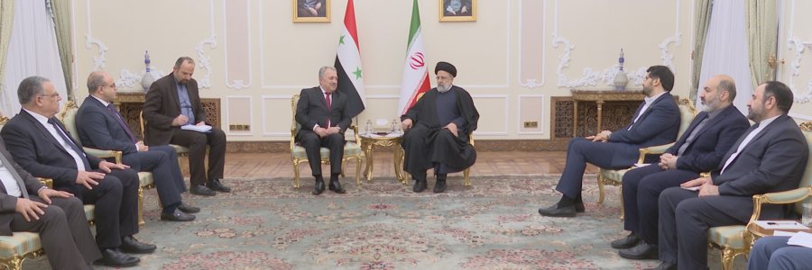 دیدار نخست وزیر سوریه با رئیس جمهور