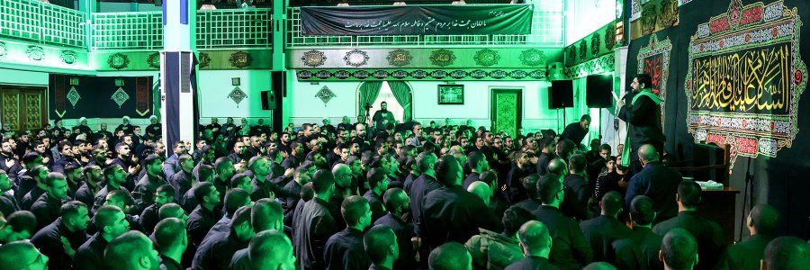 برگزاری مراسم عزاداری حضرت فاطمه زهرا (س) با حضور دکتر رئیسی