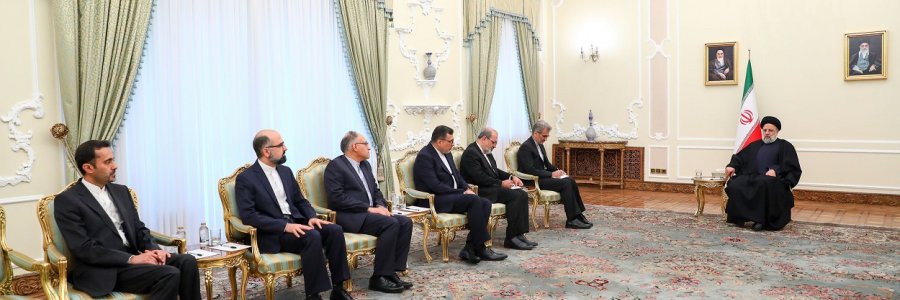 جایگاه مقتدرانه و عزتمندانه امروز ایران بستر مناسبی برای گسترش همکاری‌های بین‌المللی است/ شخصا زمینه‌های تبادل دستاوردهای متقابل را بررسی و اجرایی شدن آن را با جدیت دنبال کنید