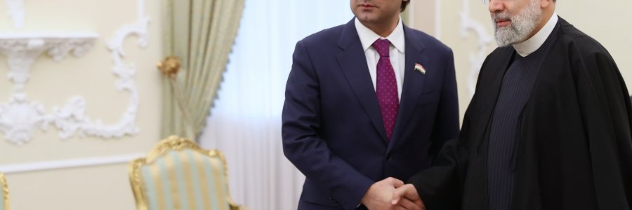 دیدار رئیس مجلس ملی تاجیکستان با رئیس جمهور