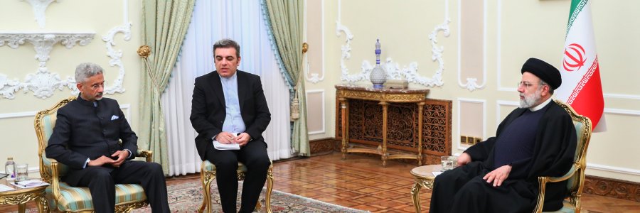 دیدار وزیر خارجه هند با رئیس جمهور
