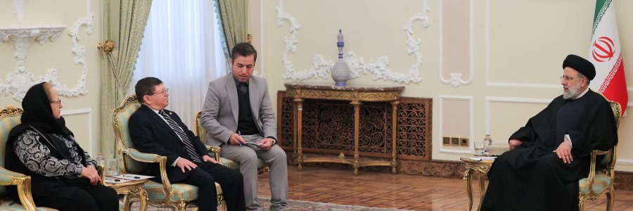 دکتر رئیسی: روابط ایران و نیکاراگوئه فراتر از روابط سیاسی متعارف است/ سفیر نیکاراگوئه: دو کشور در مسیر تعمیق و تقویت بیش از پیش روابط با یکدیگر در حوزه‌های مختلف قرار دارند