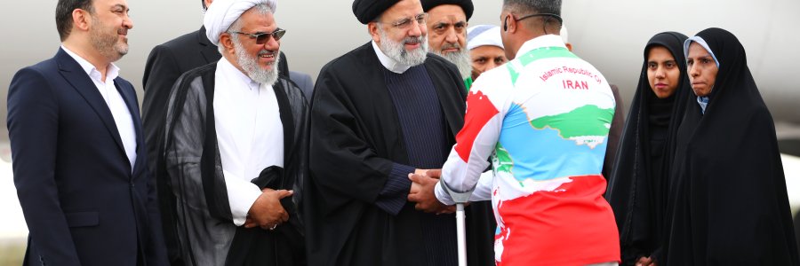 ورود رئیس جمهور به استان هرمزگان