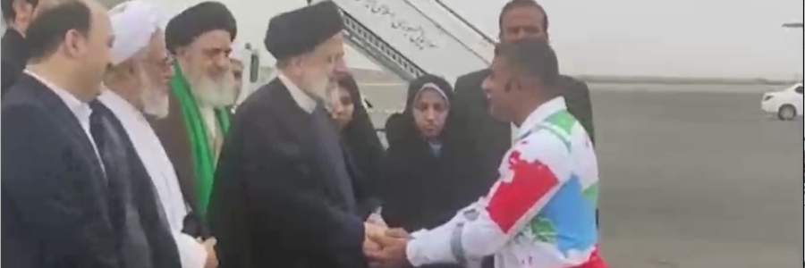 خوش‌آمدگویی قهرمان بازی‌های پارآسیایی هانگژو به رئیس‌جمهور/ فرودگاه بندرعباس
