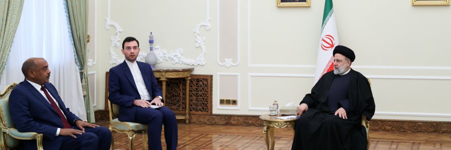 دیدار سرپرست وزارت خارجه سودان با رئیس جمهور