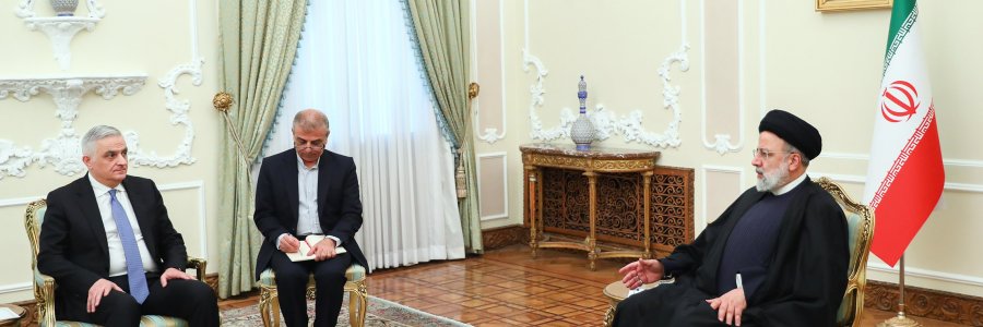 دیدار معاون نخست وزیر ارمنستان با دکتر رئیسی