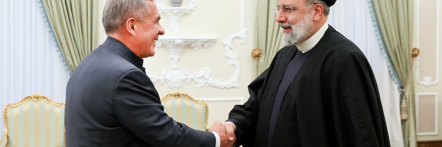 دیدار رئیس جمهور تاتارستان با دکتر رئیسی