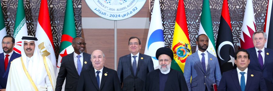 عکس یادگاری هفتمین نشست مجمع سران کشورهای صادرکننده گاز
