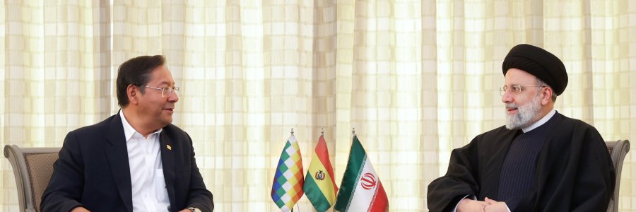 دیدار روسای جمهور ایران و بولیوی