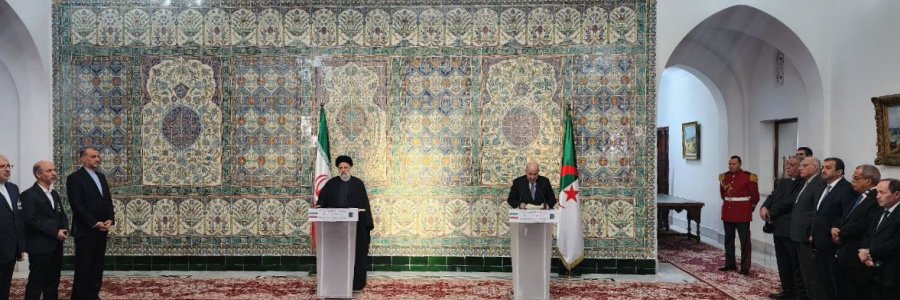 مسئولان عالی ایران و الجزایر مصمم به توسعه روابط اقتصادی و تجاری در کنار توسعه روابط سیاسی هستند/ روابط دو کشور فراتر از روابط سیاسی و برآمده از پیوندهای عمیق دینی، فرهنگی و تمدنی است/ دادگاه بین‌المللی هر چه سریع‌تر با صدور حکم محکومیت قاطع، توقف جنایت صهیونیست‌ها را محقق کند