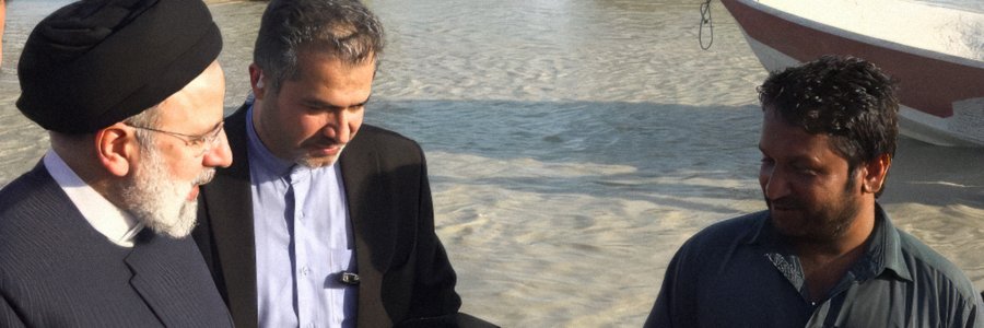 حضور در مناطق سیل‌زده بلوچستان