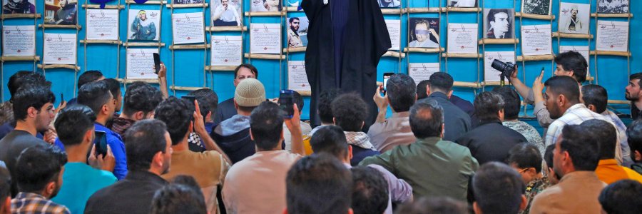 حضور در معراج شهدای اهواز