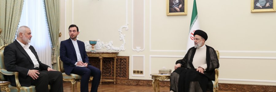 دیدار با رئیس دفتر سیاسی جنبش حماس