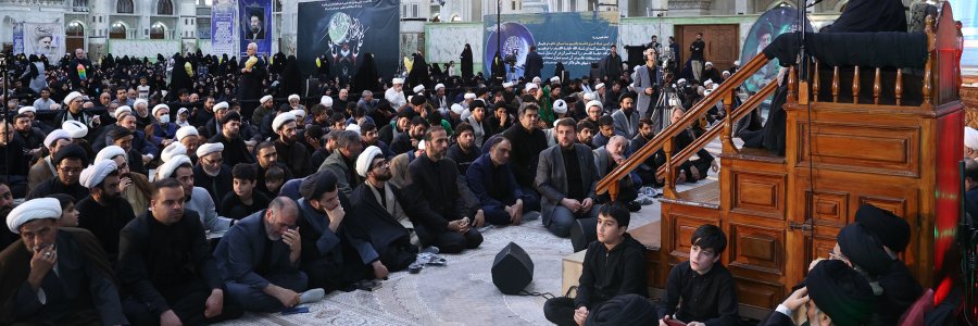 مراسم احیای شب بیست و یکم ماه رمضان
