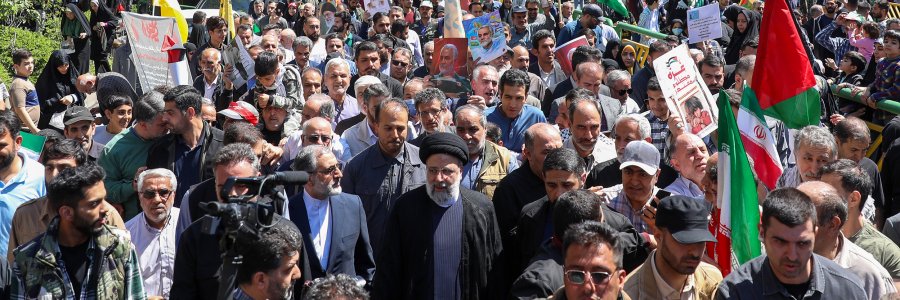 حضور در راهپیمایی پرشکوه روز قدس