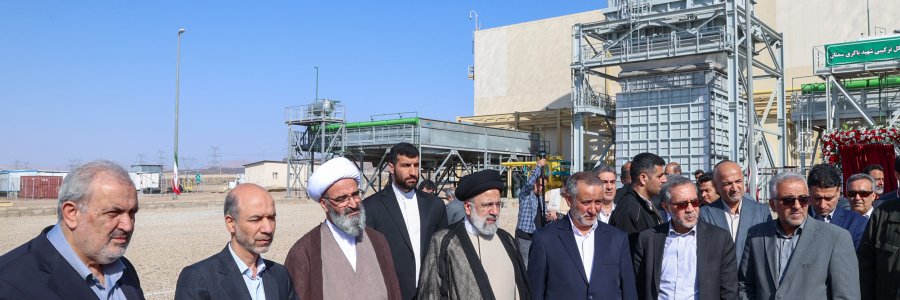 افتتاح طرح توسعه نیروگاه شهید باکری سمنان