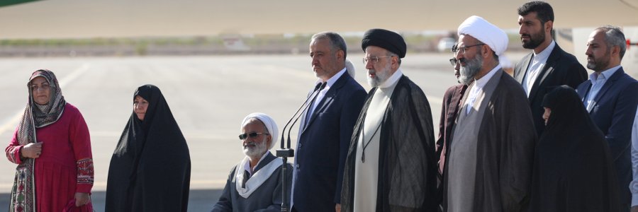 ورود رئیس جمهور به استان سمنان
