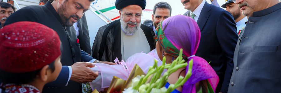 ورود رئیس جمهور به شهر کراچی