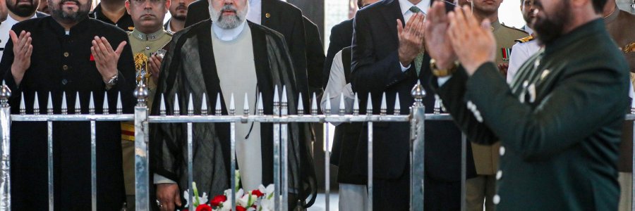 حضور در آرامگاه محمدعلی جناح رهبر استقلال پاکستان