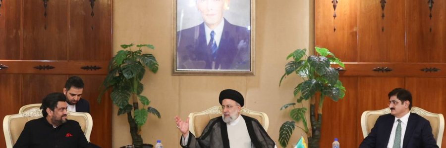 دکتر رئیسی: توسعه همکاری با کشورهای همسایه و مسلمان بویژه پاکستان از اولویت‌های سیاست خارجی جمهوری اسلامی ایران است/ امیدوایم توافقات حاصل شده در این سفر با پیگیری مقامات دو طرف هرچه سریع‌تر اجرایی شود