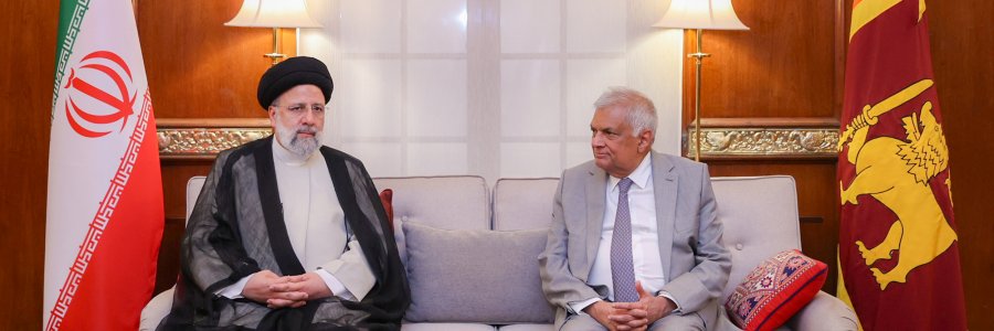 دیدار با رئیس جمهور سریلانکا