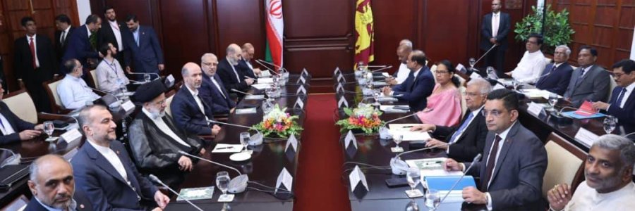دکتر رئیسی: همکاری‌های دوجانبه، منطقه ای و بین المللی دو کشور برای بی اثر کردن دشمنی ها علیه دو ملت باید تقویت شود/ رئیس جمهور سریلانکا: متقاضی همکاری‌های بیشتر با ایران در زمینه های علمی، کشاورزی، گردشگری و آموزشی هستیم