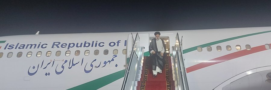 دکتر رئیسی دقایقی قبل به تهران بازگشت
