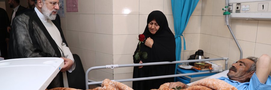 بازدید از بیمارستان شهدای یافت آباد
