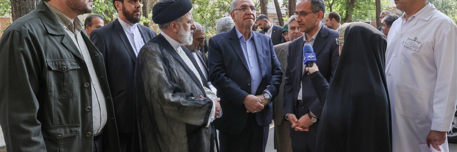 بازدید دکتر رئیسی از طرح توسعه بیمارستان شهدای یافت‌آباد
