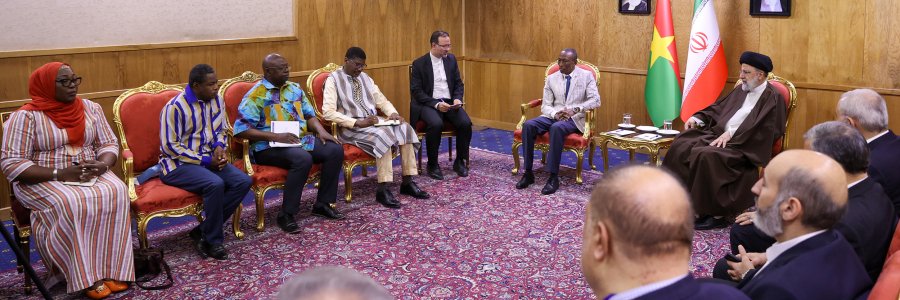 دیدار با نخست وزیر بورکینافاسو