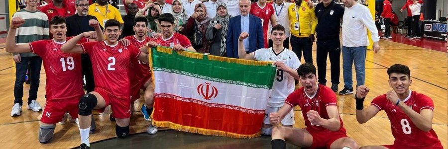 پیام تبریک دکتر رئیسی به تیم ملی والیبال دانش‌آموزی/ ملت ایران به درخشش غرورآفرین و قهرمانی مقتدرانه شما افتخار می‌کند