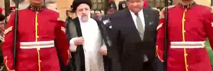 استقبال رئیس‌جمهور سریلانکا از همتای ایرانی/ آیت‌الله رئیسی دقایقی پیش با حضور در کاخ ریاست‌جمهوری سریلانکا مورد استقبال رسمی قرار گرفت