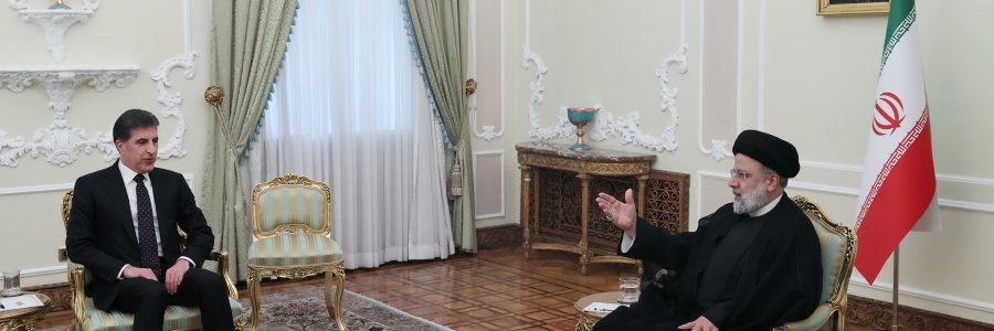 دیدار با رئیس اقلیم کردستان عراق