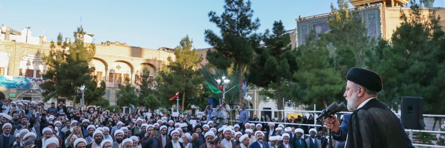 دیدار با علما و طلاب