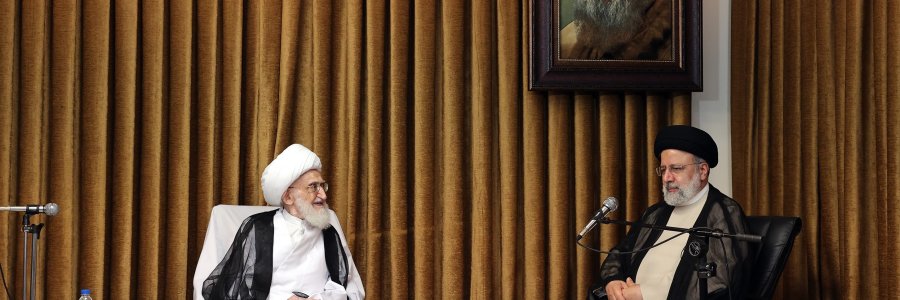 دکتر رئیسی: دولت تلاش کرده با اقدام و عمل توطئه‌های دشمن برای ایجاد ناامیدی در جامعه را خنثی کند/ افزایش شتاب رشد کشور با وجود موانع و مشکلات/ آیت‌الله العظمی نوری همدانی: همصدایی و همگامی مسئولان با مردم رمز پیشرفت کشور است

