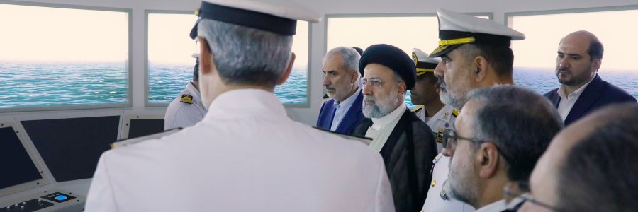 بازدید دکتر رئیسی از سامانه شبیه‌ساز پل فرماندهی کشتی در دانشگاه علوم دریایی امام خمینی (ره)