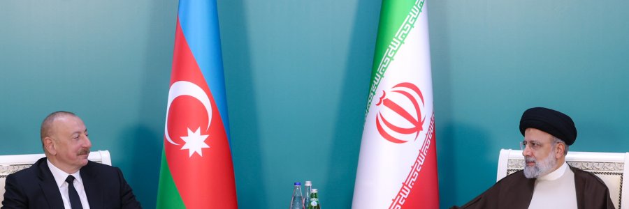 دیدار روسای جمهور ایران و آذربایجان