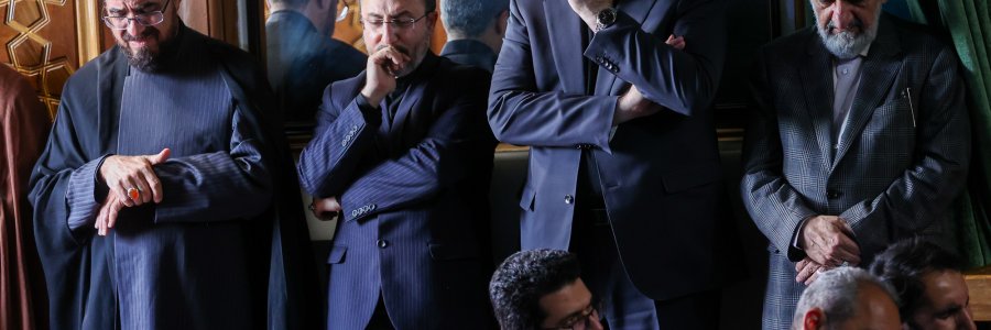 مراسم گرامیداشت رئیس جمهور شهید در مسجد سلمان نهاد ریاست جمهوری
