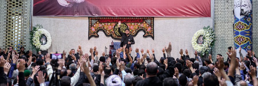 مراسم گرامیداشت رئیس جمهور شهید و همراهان در مسجد ارگ